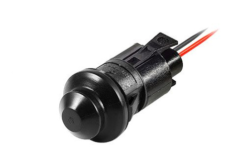 Выключатель концевой двери 1118, 2170, 2190, 2123 с пыльником и разъемом (2 провода) 80.3710С