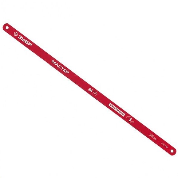 Полотно по металлу 24 TPI шаг 1.0мм  Мастер  Универсальное, 2 шт