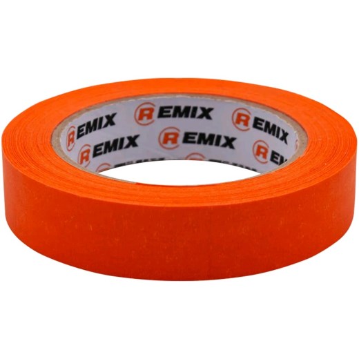 Скотч малярный (бумажный) 24мм х 40м оранжевый 90*С