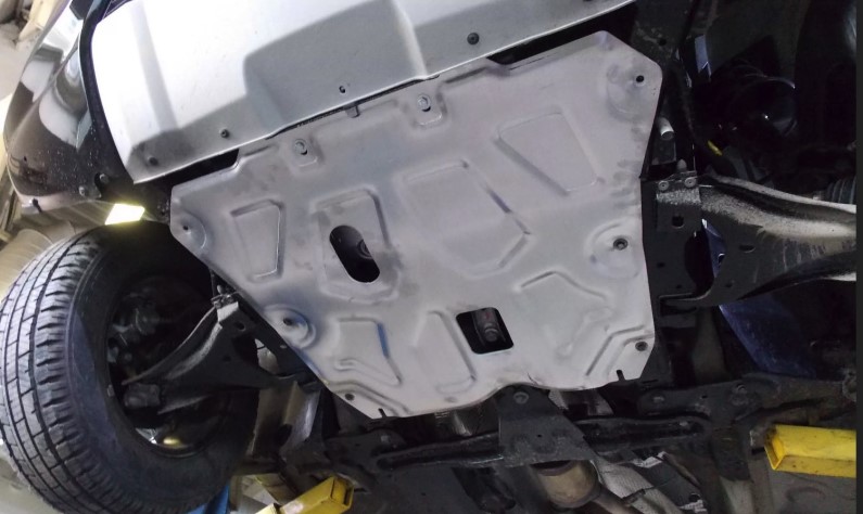 Защита картера и КПП Renault Duster 12-15--, Kaptur 16--, Nissan Terrano 2014- V-1,6;2,0