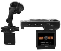 Видеорегистратор MYSTERY MDR-650 SD/MMC 1-32GB, экран 5см., miniIUSB ночн. режим