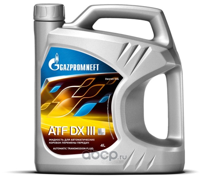 Масло трансмиссионное Dexron-3 GAZPROMNEFT ATF DX III  4л