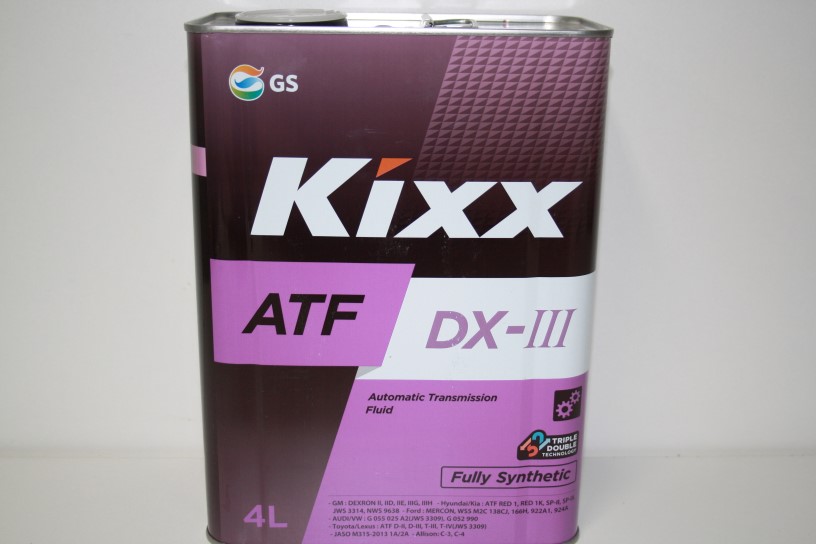 Масло трансмиссионное Dexron-3 KIXX ATF Dexron III 4л.