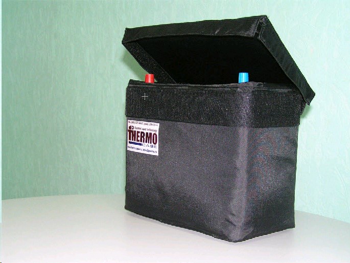 Термокейс ТК-А2 для аккумулятора ASIA B24 (45,50, 55A/h) размер, ДШВ: 235х125х200 мм.