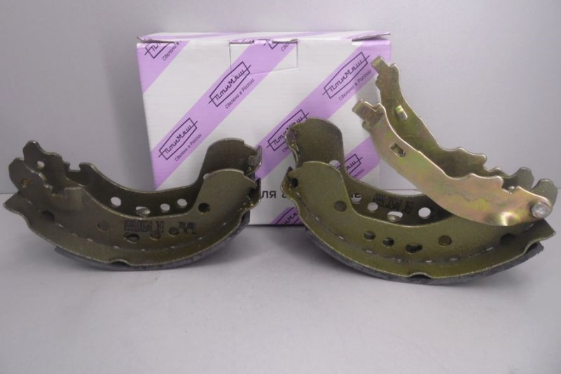 Колодки тормозные задние Nissan Micra 03-10, Note 06--, Renault Clio 05--, 2180 Lada Vesta барабанные