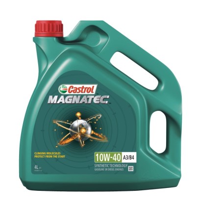 Масло моторное CASTROL MAGNATEC 10W40 A3/B4 (4л.) п/синт.  (бенз., диз.)