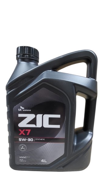 Масло моторное Zic Х7 5W30 4л. синтетика