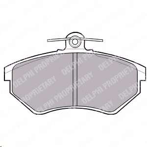 Колодки тормозные Audi 80/90, VW Golf III 91-98, Passat 88-96 передние