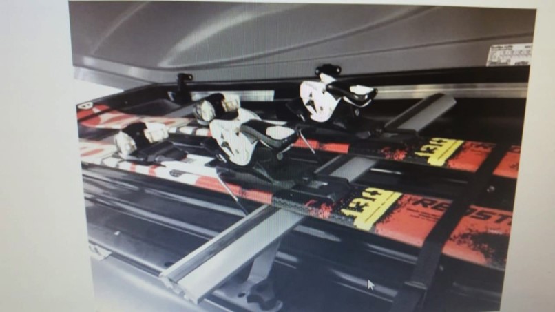 Комплект крепления в  бокс Koffer для лыж и сноубордов