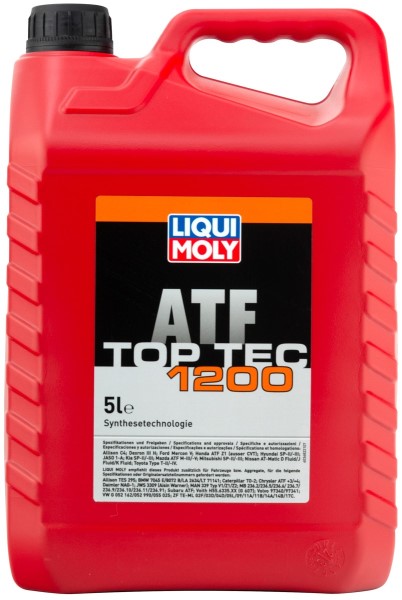 Масло трансмиссионное для АКПП LIQUI MOLY TOP TEC ATF 1200 5л