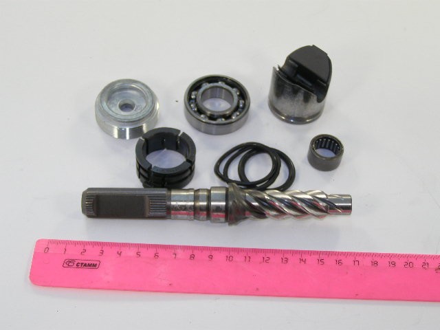 Рк рулевого механизма 2110 /рейки/н/обр. с  червяком с подшип.