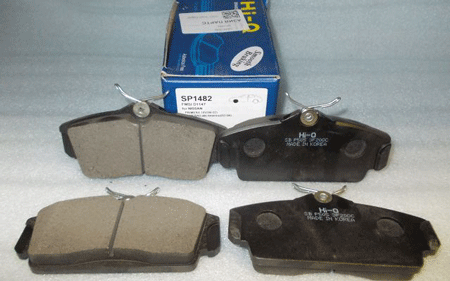 Колодки тормозные Nissan ALMERA 00)/PRIMERA 96)02 передние