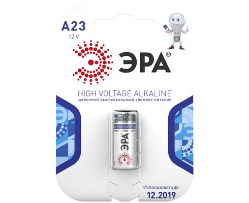 Элемент питания (батарейка) 23A Эра 12V BL-1