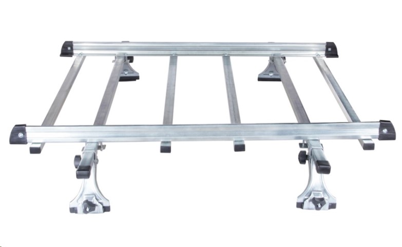 Багажник универсальный  2-х опорный DELTA на для ВАЗ, оцинкованный со сьемной корзиной, размер 0,95х1,06м..