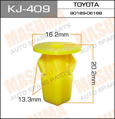 Пистон (клипса крепежная пласт.) KJ-409