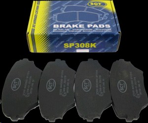 Колодки тормозные передние Toyota RAV-4 до 02/04г. SCT