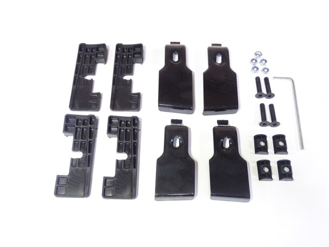 Компл. адаптеров для авто с гладкой крышей Honda Civic 4D седан VIII 2006-2012г. (реком.перекладина 125см)