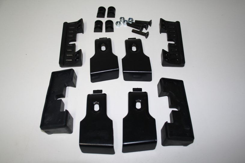 Компл. адаптеров для авто с гладкой крышей VW Polo седан 2010-н.в. (реком.перекладина 125см)