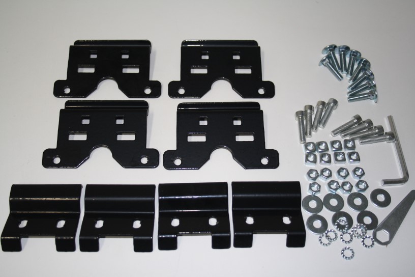 Комплект адаптеров 2 LUX Suzuki Vitara 2015-, Suzuki SX4 2 C-Cross хэтчбек 2013- с интегрированными рейлингами