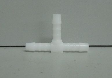 Тройник Т-образный для шлангов D 5 угол 90* NORMA PLAST елочка (пластик)