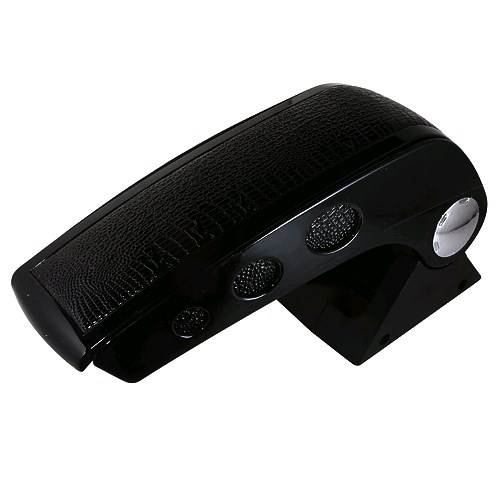 Подлокотник 48006 универсальный карбон/черная кожа