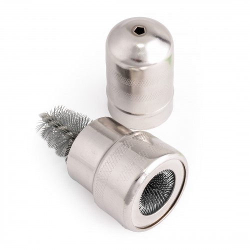 Щетка для зачистки клемм АКБ металл.