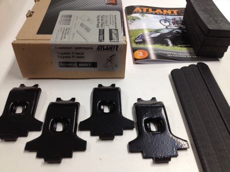 Комплект адаптеров Atlant 8607 (Toyota Hiace)
