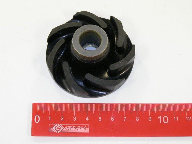 Крыльчатка насоса водяного /помпы/ на СИМСКУЮ помпу /D=17мм./