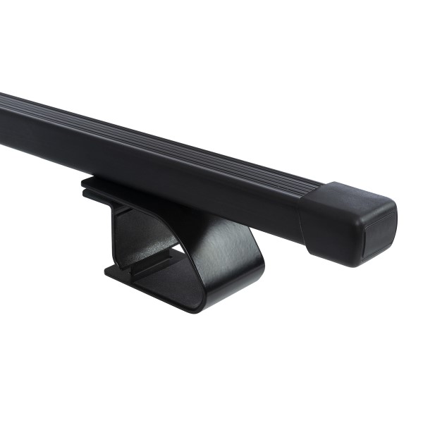 Багажник Renault Duster 2021-н.в. прямоугольные дуги 120 см =адаптеры черного цвета=