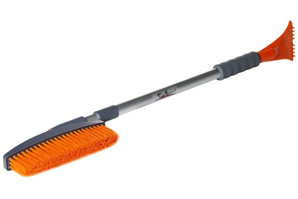 Щетка для снега со скребком  113см. телескопическая ручка