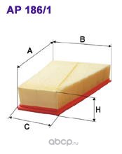 Фильтр воздушный Ford Mondeo 07--, S-Max 06-- (AP186/1 = C30161 = SB2213)