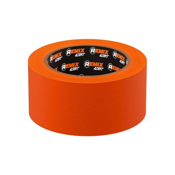 Скотч малярный (бумажный) 48мм*40м оранжевый 90C REMIX AZART