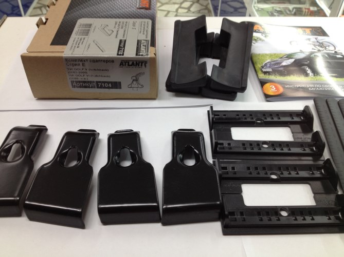 Комплект адаптеров Atlant 7104 (VW Golf 5 2003-2008г/ VW Golf 6 2008г-...)