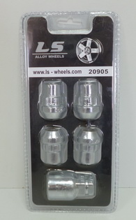 Гайки колесные (секретные)  M14*1,50  (4+1)