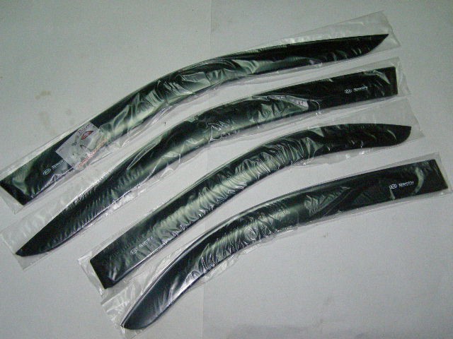 Дефлекторы дверей (ветровики) Kia SPECTRA  клеющ.