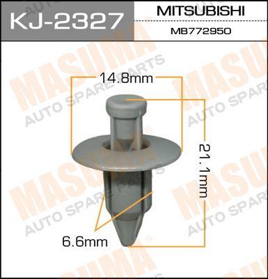 Пистон (клипса крепежная пласт.) KJ-2327