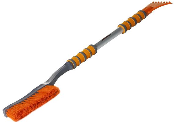 Щетка для снега со скребком 89 см.