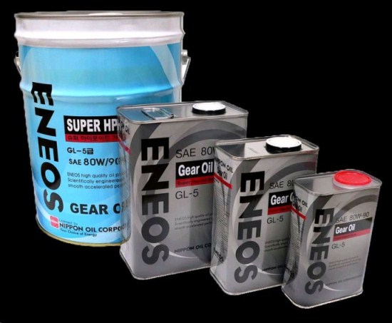 Масло трансм. GL-5 ENEOS GEAR 80W90 0.94л. минеральное