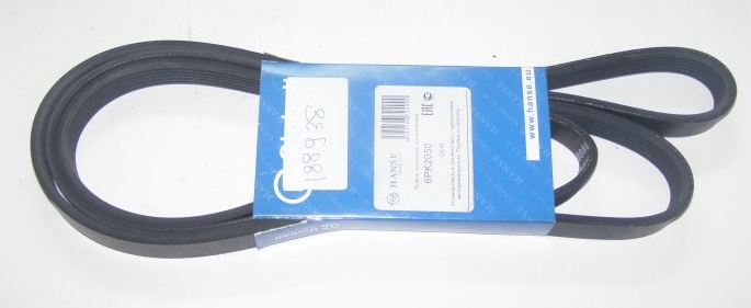 Ремень поликлин. 6PK2050 генератора Great Wall Hover H 5 /6PK2050/
