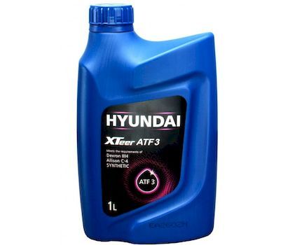 Масло трансмиссионное Dexron-3 Hyundai XTeer ATF 3 для АКПП синт. (1л)