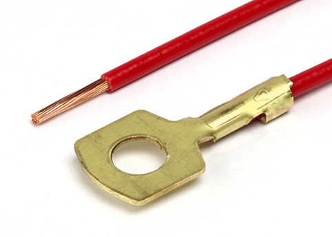 Электроразъем под винт  5,2мм с проводом