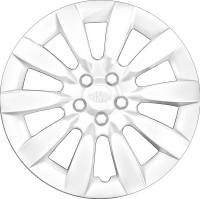 Колпаки колесные R-15  TORNADO  белый