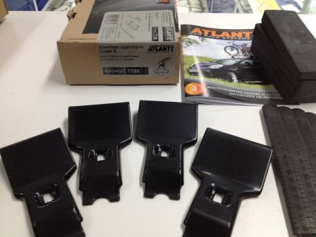 Комплект адаптеров Atlant 7186 (Mini Cooper Countryman (5-dr SUV) 2010-2014 инт.рейл.)