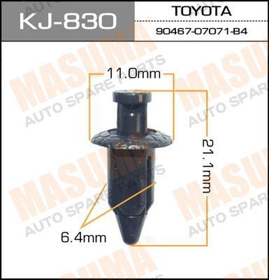 Пистон (клипса крепежная пласт.) KJ-830