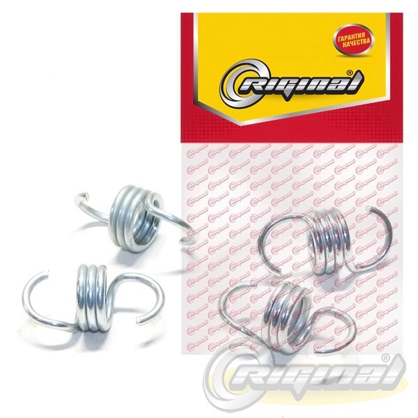 Пружина колодок задних 2108-12, 1118, 2170 (3 витка) (4 шт)