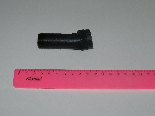 Трубка переходник печки Г-3302 пластм. d=18