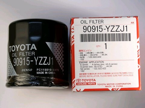 Фильтр масляный  Toyota ОРИГИНАЛ (аналог С-110)