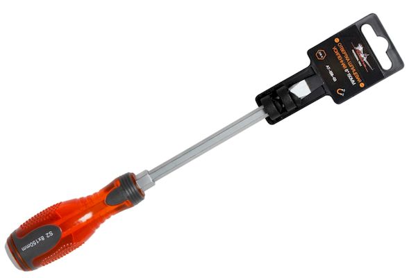 Отвертка шлицевая усиленная  8 x 150мм