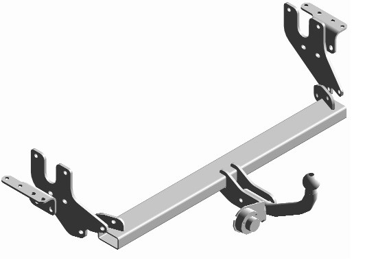 Фаркоп Mitsubishi LANCER X 2008-2012 седан   (100*30*20  20кг)