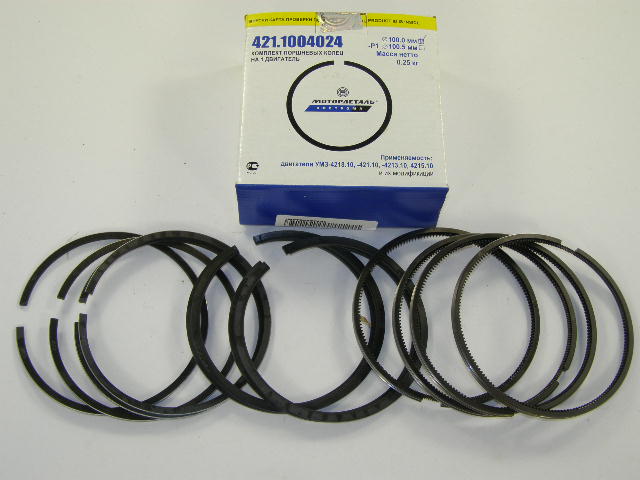 Кольца поршневые 100,0 Г-3302, УАЗ дв. 421, 4216